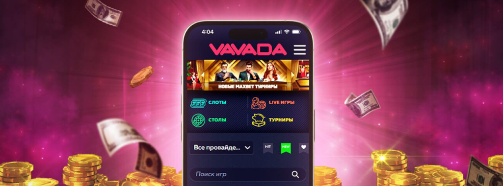 Baner promocyjny Vavada casino